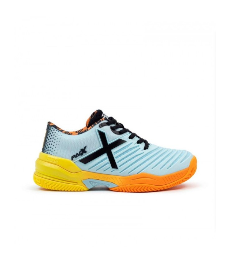 Scarpe Munich Padx 58 Padel Grigio Arancione Donna  | Ipontennis