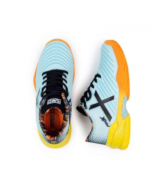 Slippers Munich Padx 58 Padel Gray Orange Woman | Ipontennis