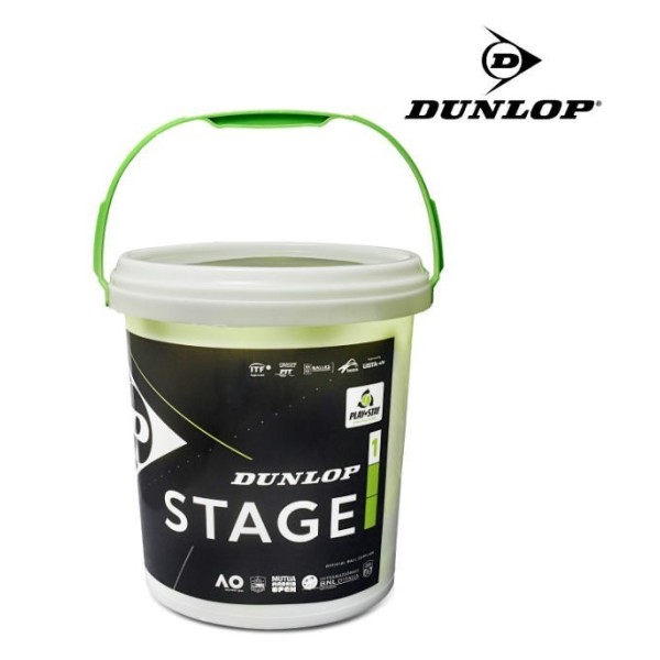 Dunlop Cubo 60 bolas Stage 1 Green | Ipontennis