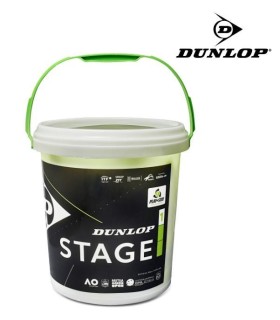Dunlop Cube 60 balles Stage 1 Green | Ipontennis