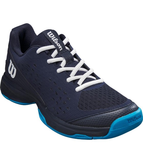 Ténis Wilson Rush Pro L Azul Marinho Branco Júnior  | Ipontennis