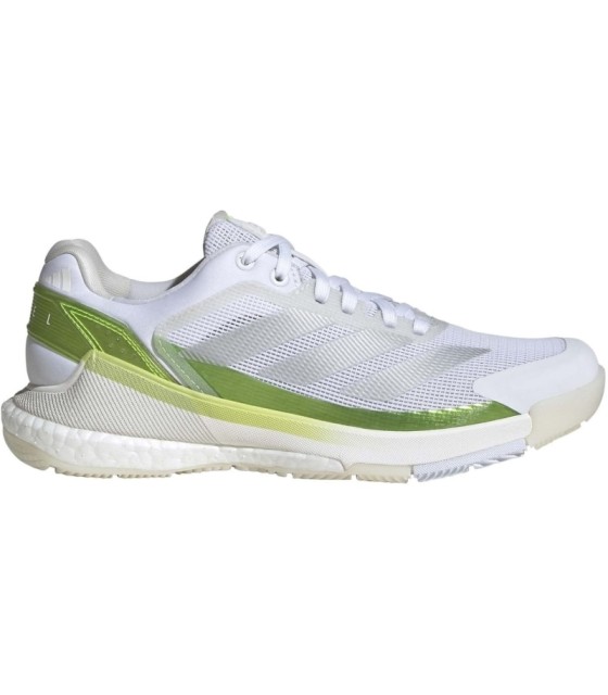 Zapatillas Adidas Crazyquick Padel Blanco Lucid Limon Mujer  1