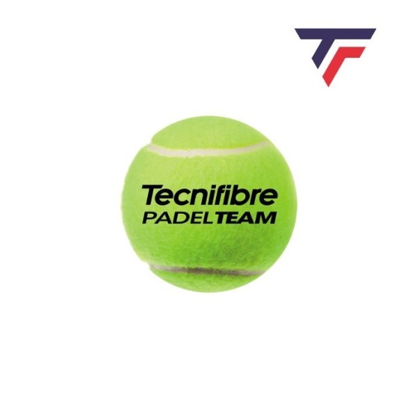 PELOTA TECNIFIBRE TEAM Padel de 3 Botes B3 | Ipontennis