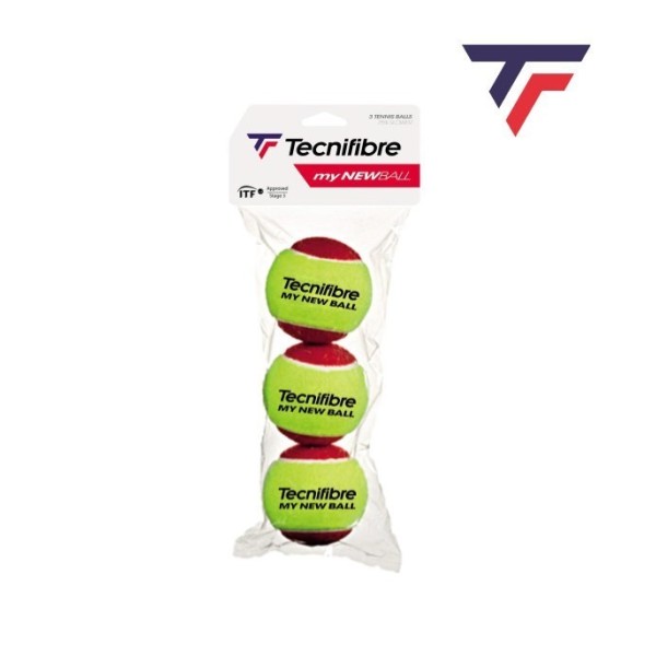 Tecnifibre My New Ball bolsita de 3 | Ipontennis