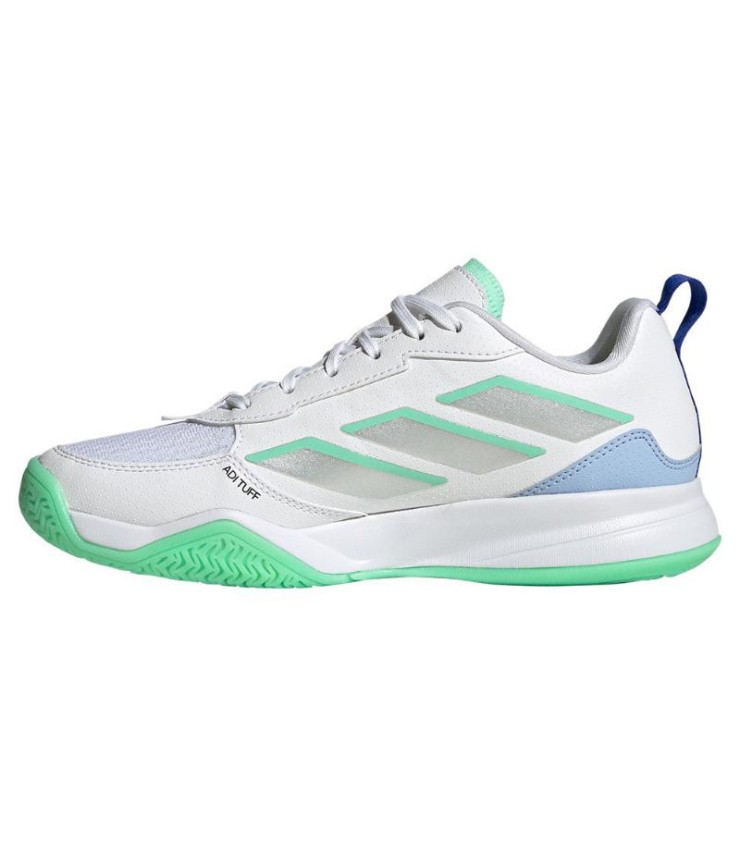 Ténis Adidas AvaFlash Branco Prata Menta Mulher | IPONTENNIS