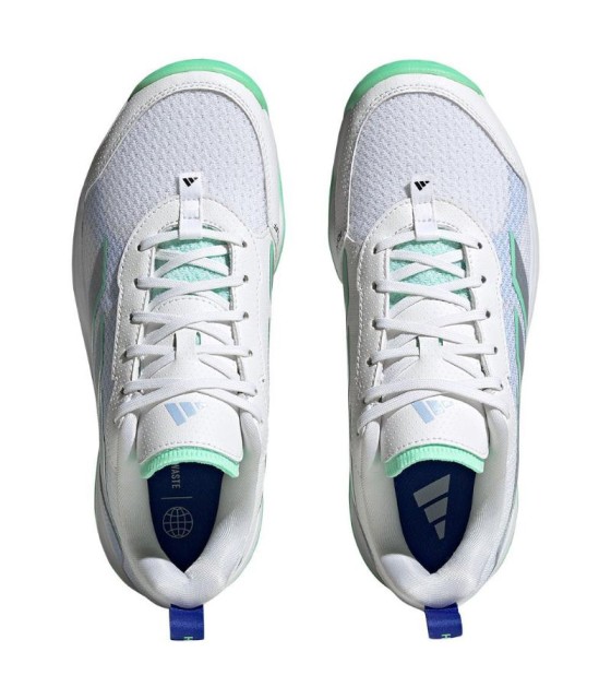 Ténis Adidas AvaFlash Branco Prata Menta Mulher | IPONTENNIS