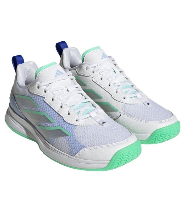Ténis Adidas AvaFlash Branco Prata Menta Mulher | IPONTENNIS