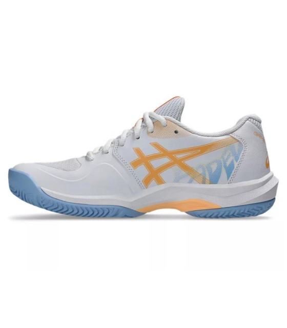 Ténis de Padel ASICS Game FF Branco / Laranja para Mulher | Ipontennis