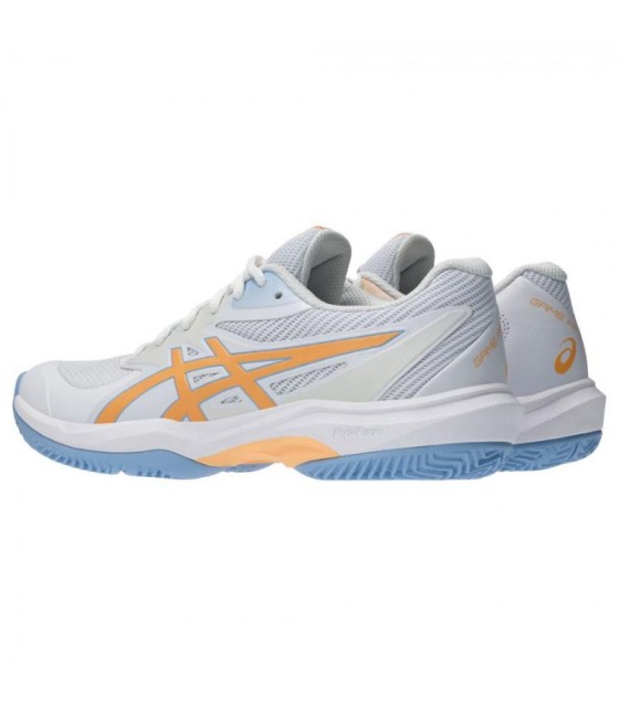 Asics Game FF Padel Weiß Orange Damen SHOES
