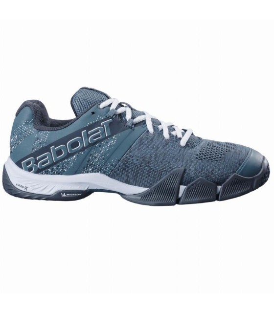 Zapatillas Babolat Movea Azul Atlantico Blanco  1