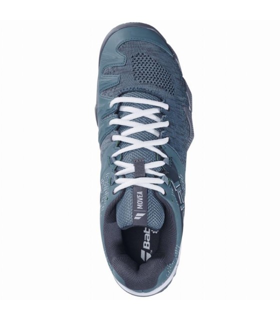 Zapatillas Babolat Movea Azul Atlantico Blanco  4