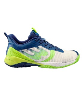 Chaussures Bullpadel Juan Tello Vertex Grip 22I Blanco Verde | Ipontennis