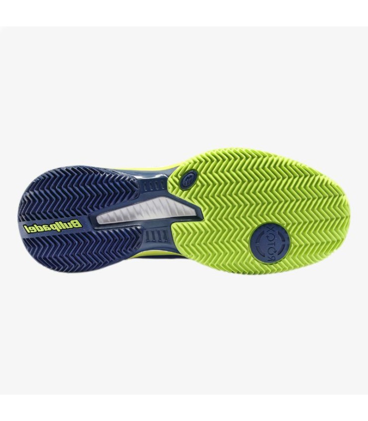 Chaussures Bullpadel Juan Tello Vertex Grip 22I Blanco Verde | Ipontennis