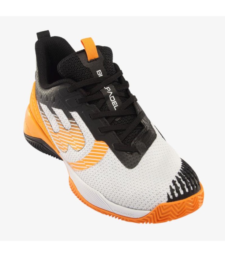 Bullpadel Juan Tello Vertex Grip 22V White Black shoes | Ipontennis