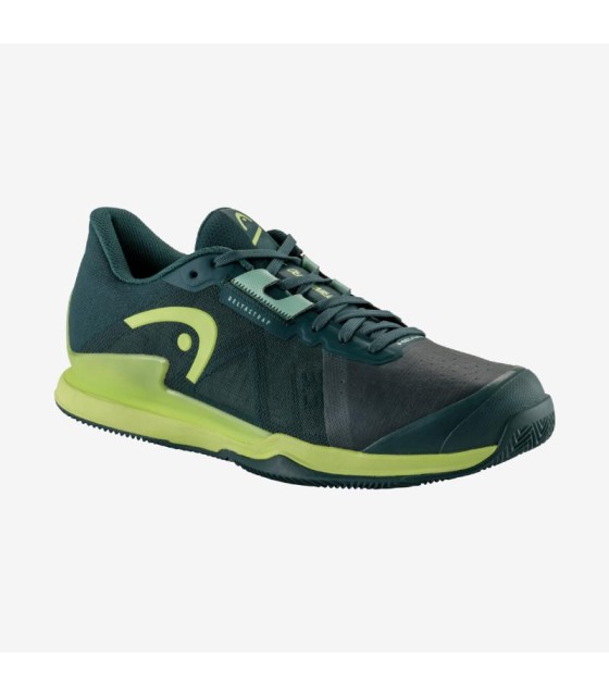Tenis Head Sprint Pro 3.5 Clay Verde Escuro | Ipontennis