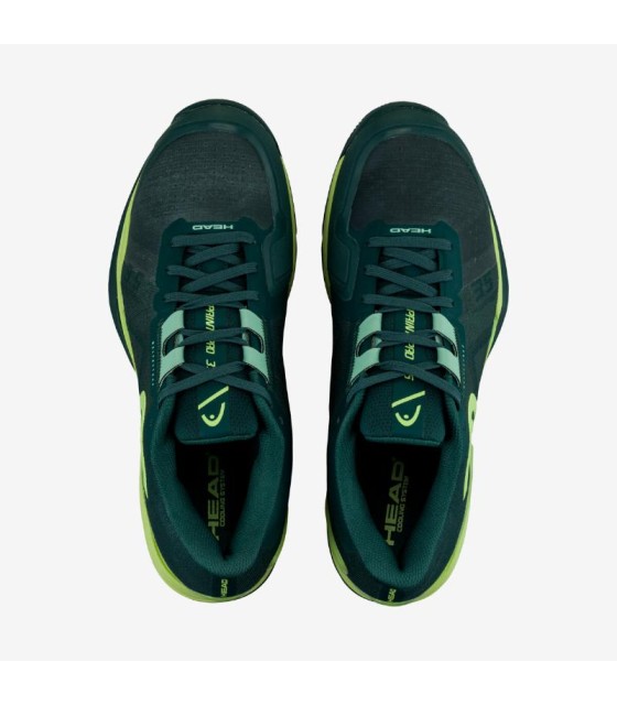 Zapatillas Head Sprint Pro 3.5 Clay Verde Oscuro 5
