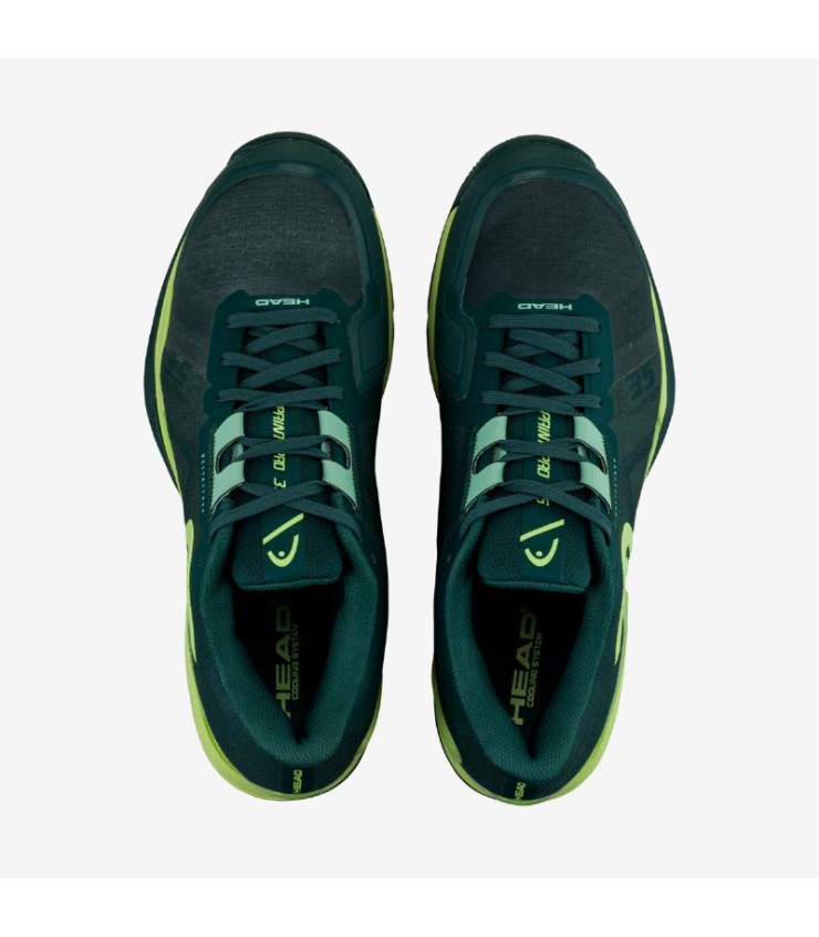 Tenis Head Sprint Pro 3.5 Clay Verde Escuro | Ipontennis