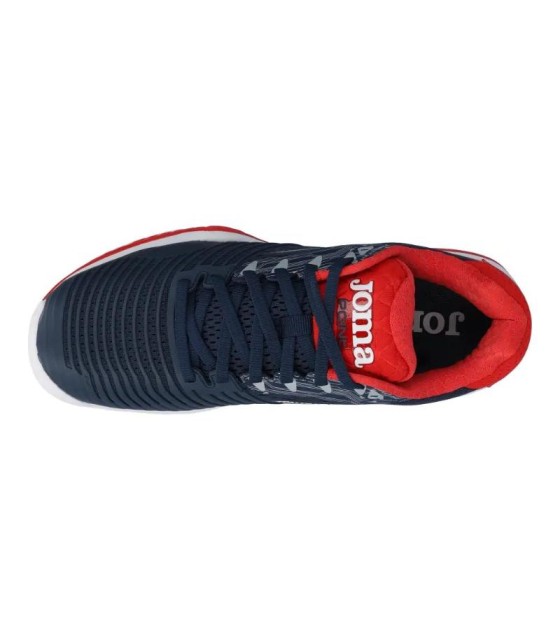 Zapatillas Joma Point 2203 Azul Marino Rojo  5