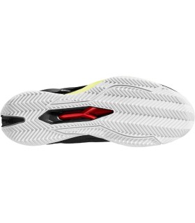 Wilson Rush Pro 4.0 Clay Black White Yellow shoes | Ipontennis
