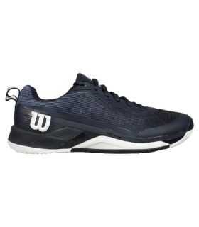 Zapatillas Wilson Rush Pro 4.5 Clay Azul Marino  1