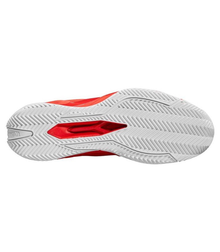 Tenis Wilson Rush Pro 4.5 Clay Vermelho Branco | IPONTENNIS