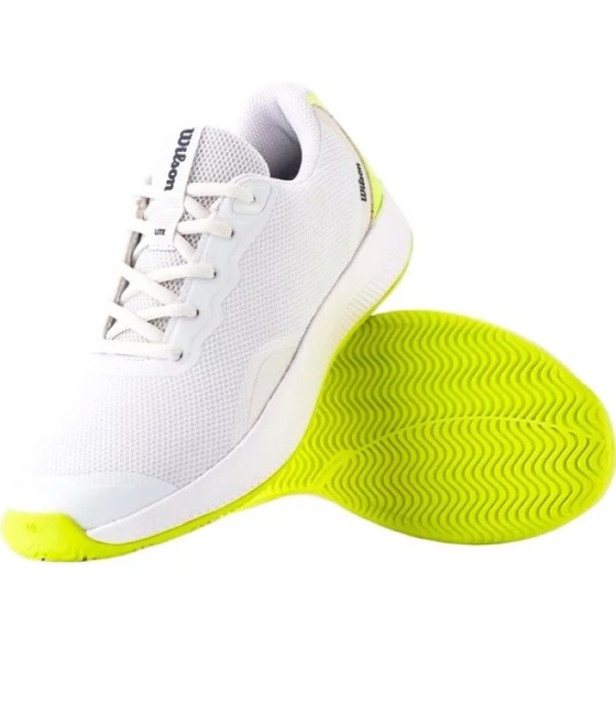 Zapatillas Wilson Intrigue Lite OZ Blanco Amarillo Mujer  4