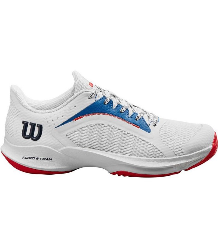 Zapatillas Wilson Hurakn 2.0 Blanco Azul Rojo  1