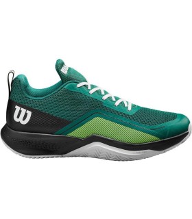 Zapatillas Wilson Rush Pro Lite Verde Negro Blanco  1