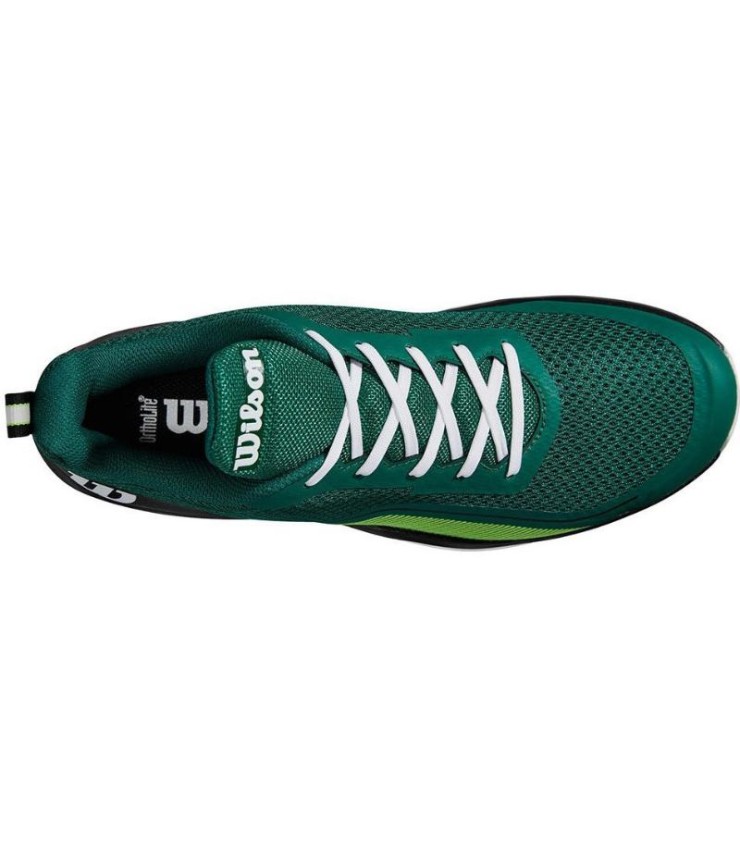 Zapatillas Wilson Rush Pro Lite Verde Negro Blanco  4