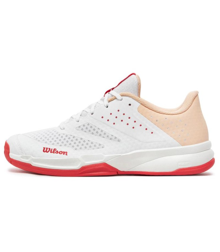 Zapatillas Wilson Kaos Stroke 2.0 Blanco Coral Mujer  3