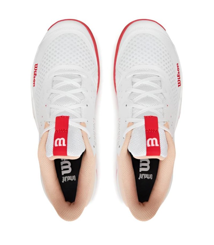 Zapatillas Wilson Kaos Stroke 2.0 Blanco Coral Mujer  5