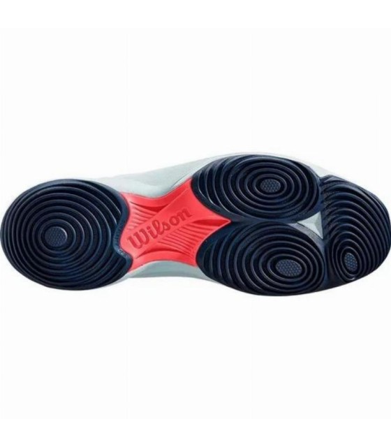 Zapatillas Wilson Hurakn Pro Blanco Azul Mujer  2