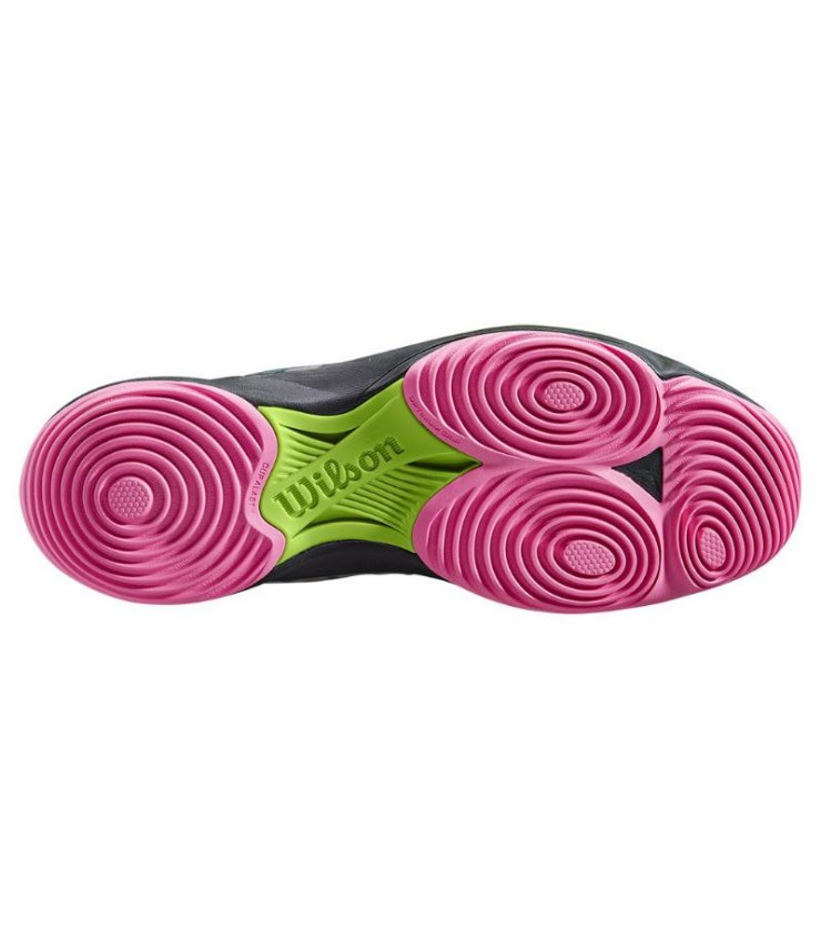 Zapatillas Wilson Hurakn Pro Verde Negro Mujer  2