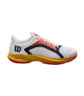 Tenis Wilson Hurakn 2.0 Branco Ouro Coral | IPONTENNIS