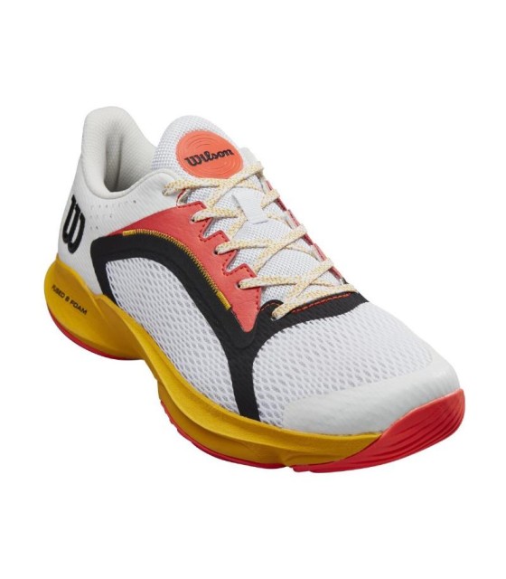 Tenis Wilson Hurakn 2.0 Branco Ouro Coral | Ipontennis