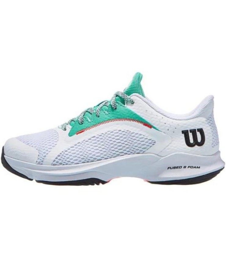 Zapatillas Wilson Hurakn 2.0 Blanco Turquesa Mujer 3