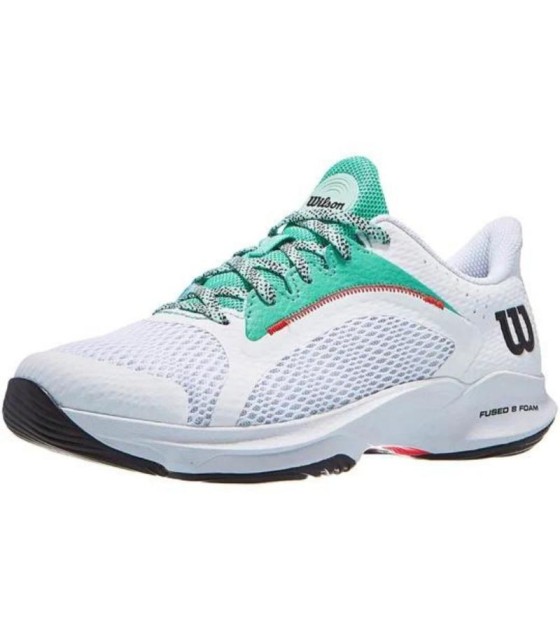 Zapatillas Wilson Hurakn 2.0 Blanco Turquesa Mujer 4