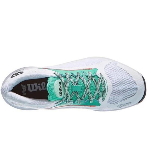 Zapatillas Wilson Hurakn 2.0 Blanco Turquesa Mujer 5