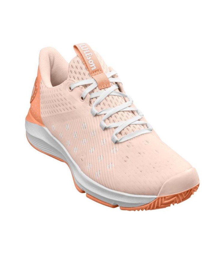 Zapatillas Wilson Hurakn Naranja Coral 4