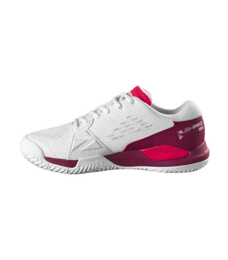 Scarpe Wilson Rush Pro Ace Bianco Bordeaux Junior Offerta Economico | Ipontennis