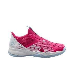 Zapatillas Wilson Hurakn Team Rosa Blanco Mujer 1