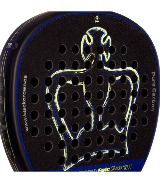 Black Crown Piton Epic Energy 2025 Padel Racket | Ipontennis
