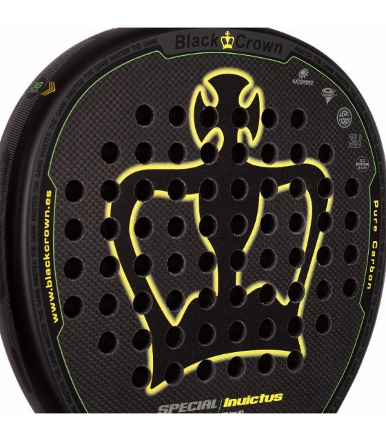 Black Crown Special Invictus 2025 Padel Racket | Ipontennis