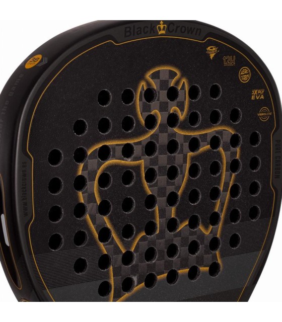Black Crown Patron Gold 2025 Padel Racket | Ipontennis