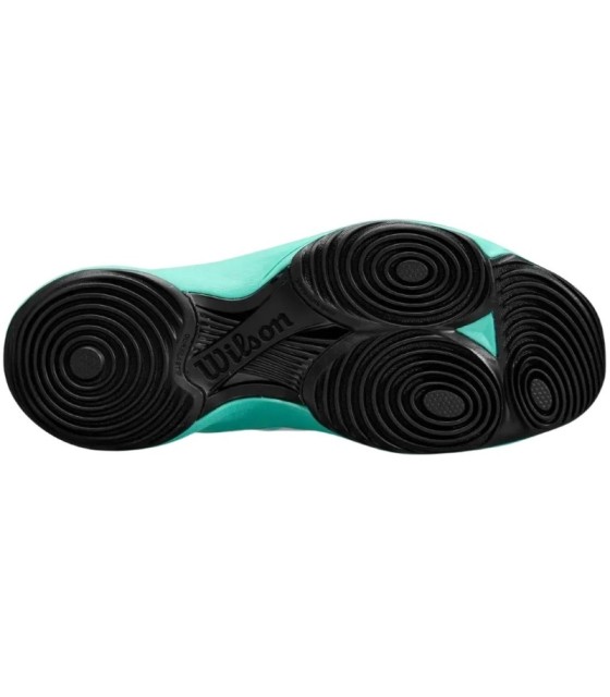 Chaussures Wilson Hurakn Lite Blanc Turquoise Noir Femme | Ipontennis