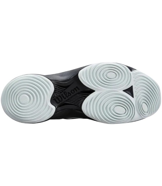 Zapatillas Wilson Hurakn Lite Negro Blanco Mujer  2