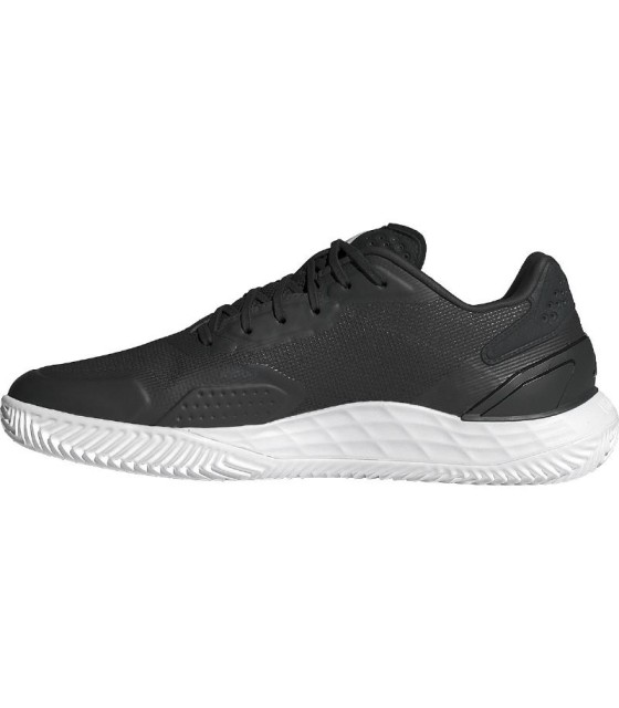 Zapatillas Adidas Defiant Speed 2 Clay Negro Blanco Gris | IPONTENNIS