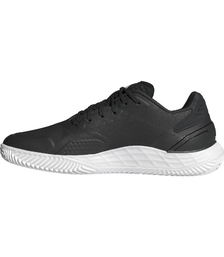 Zapatillas Adidas Defiant Speed 2 Clay Negro Blanco Gris | IPONTENNIS