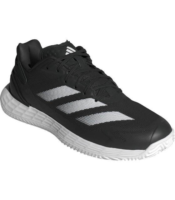 Zapatilhas Adidas Defiant Speed 2 Clay Preto Branco Cinza | Ipontennis