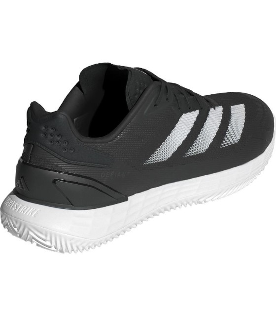 Zapatilhas Adidas Defiant Speed 2 Clay Preto Branco Cinza | Ipontennis